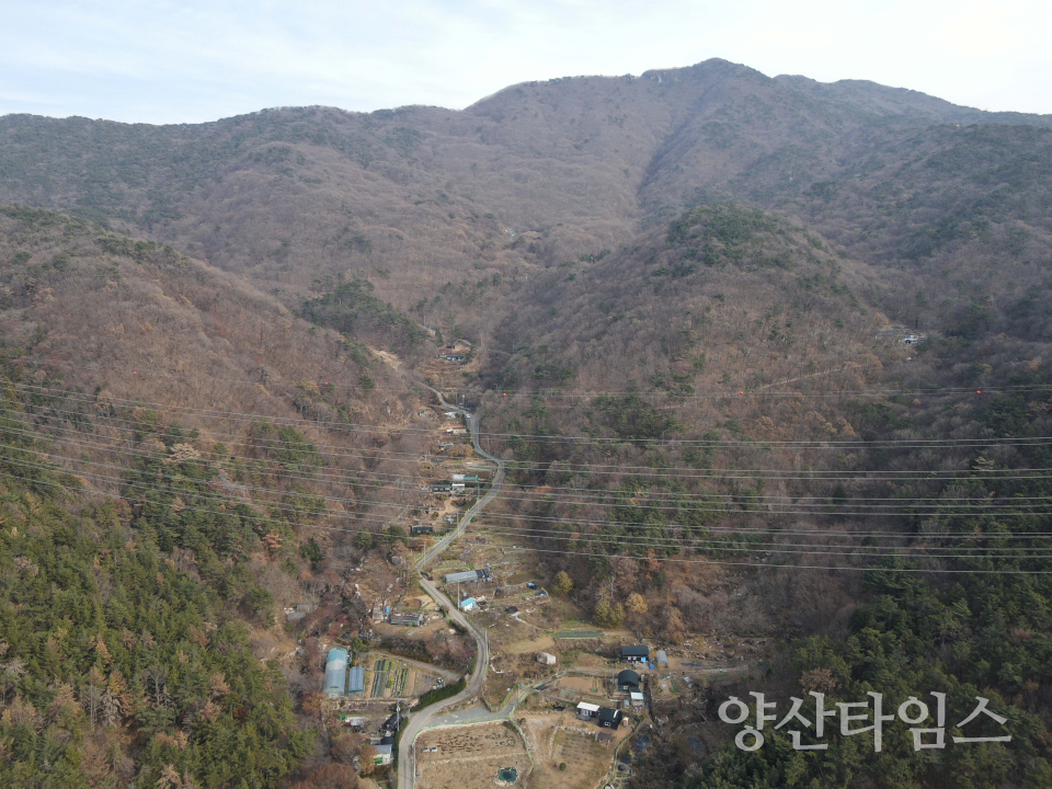 산불예방 드론감시단ⓒ양산타임스