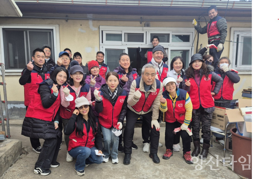 7.1둥지회 강서동 취약계층 집수리 봉사ⓒ양산타임스