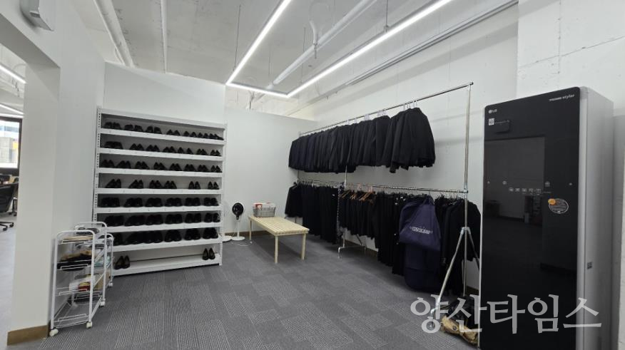 청년 면접정장 대여사업ⓒ양산타임스