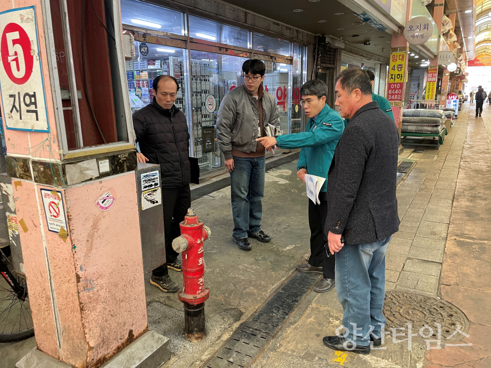 화재 발생 취약시설 특별점검ⓒ양산타임스