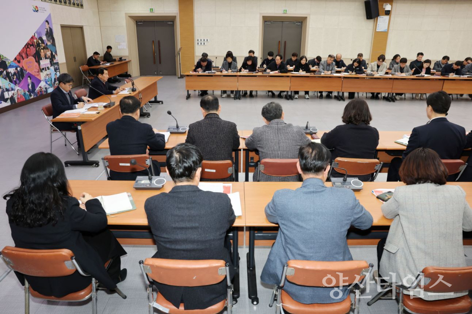 2026년 첫 관리자회의ⓒ양산타임스
