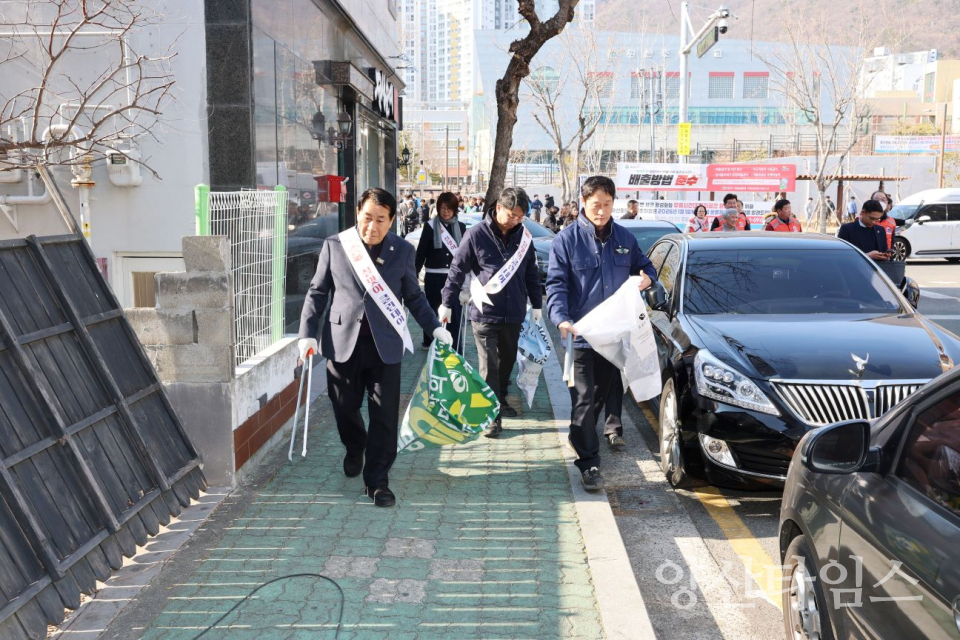 청정양산 클린데이 캠페인 ⓒ양산타임스