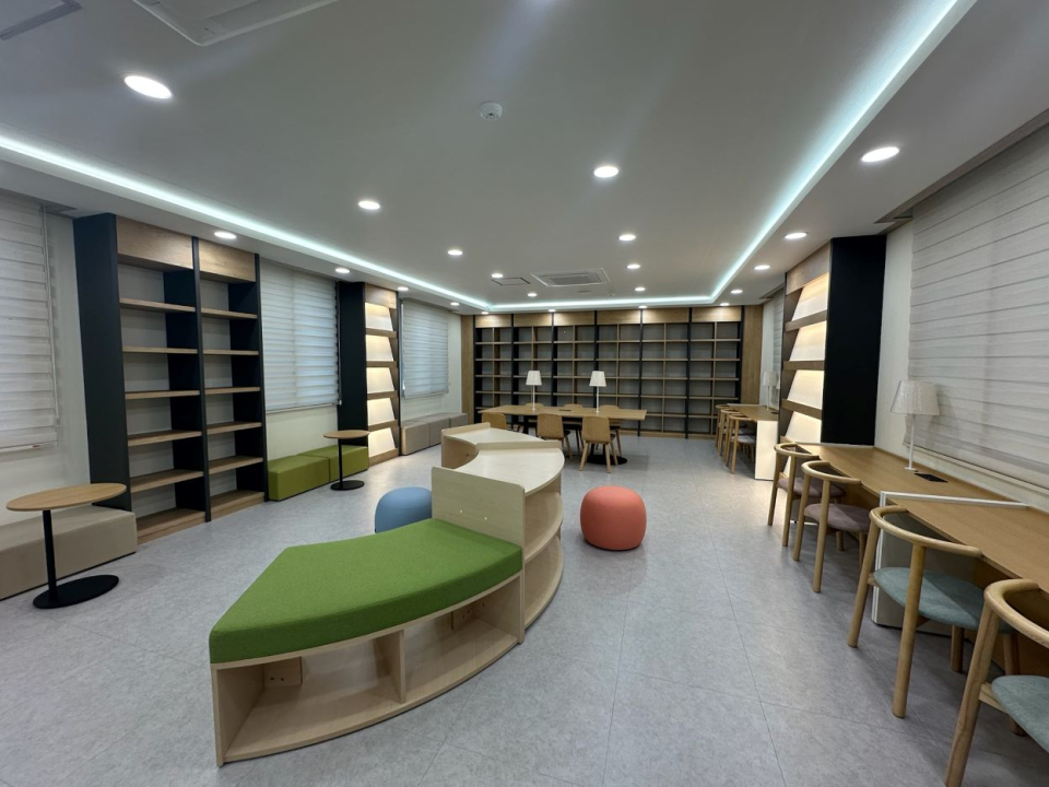 삼성공립작은도서관 자료실 ⓒ양산타임스