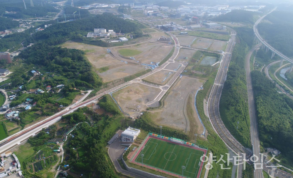 1-1. 기장군, 동남권 의과학 산업단지 전경 ⓒ양산타임스