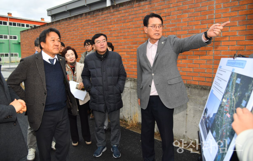 울주군, 상북 길천일반산업단지 노상주차장 준공 ⓒ양산타임스